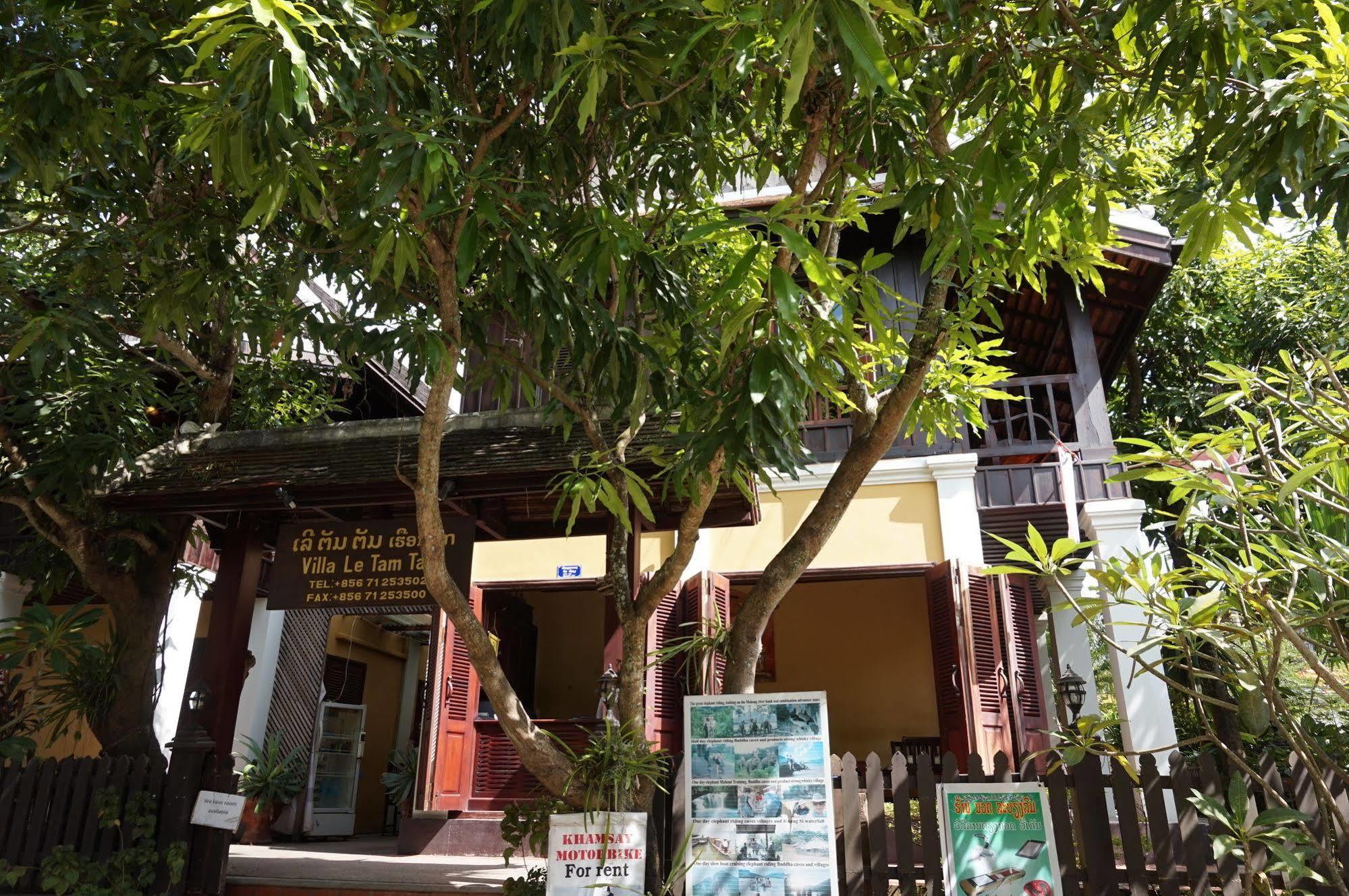 Villa Le Tam Tam Boutique Hotel Luang Prabang Bagian luar foto